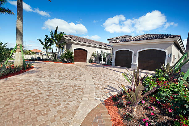 Permeable Paver Driveway in Baird, TX